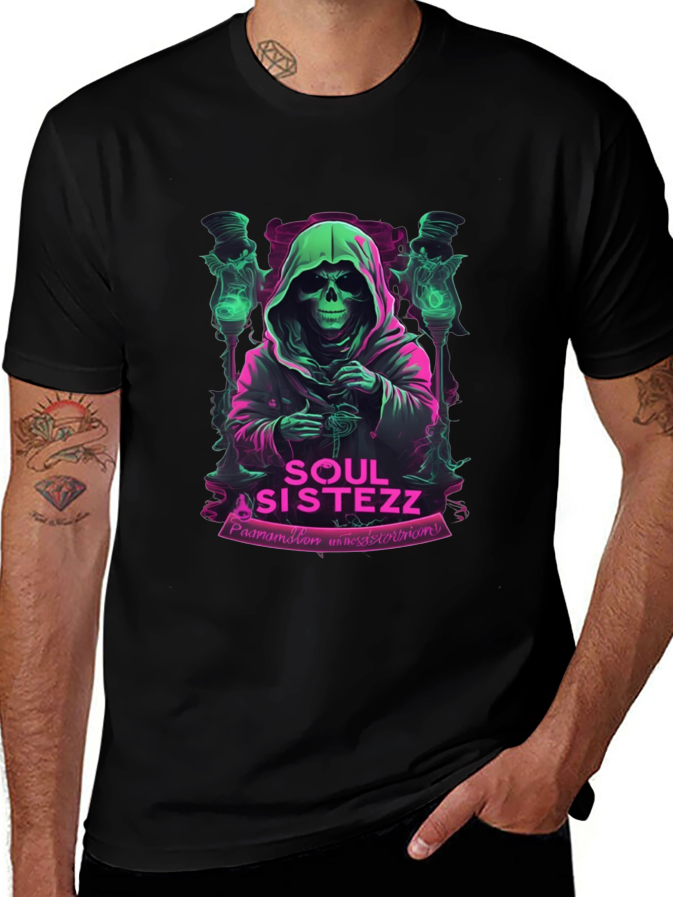 Soul Sistezz Skeleton Graphic Tee