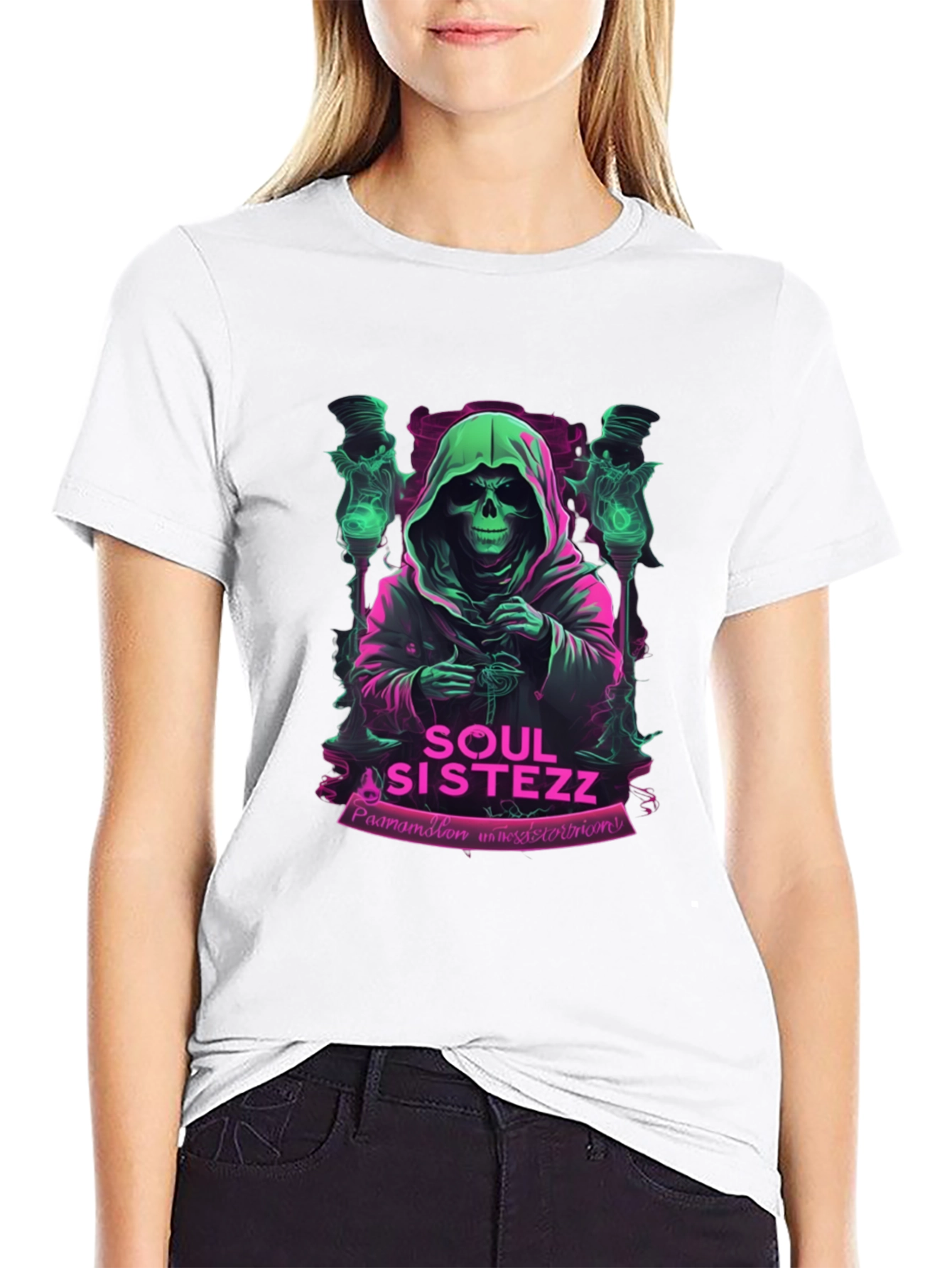 Soul Sistezz Skeleton Graphic Tee