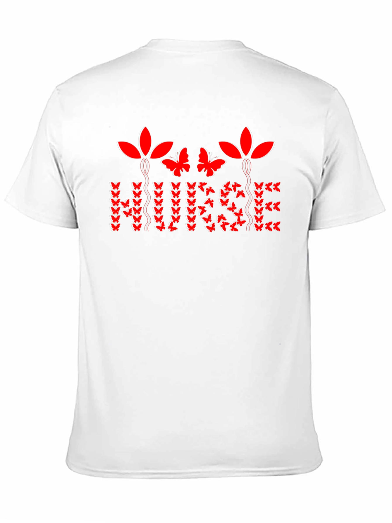 Butterfly Nurse T-Shirt - Stylish Graphic Tee
