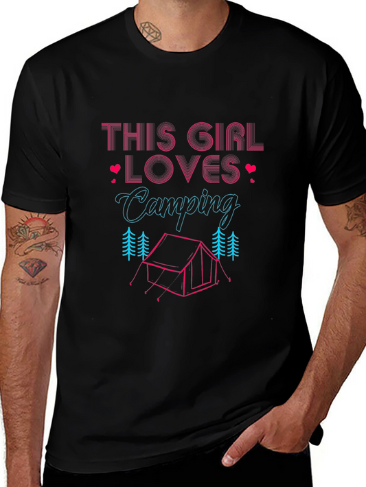 Camping Lover Womens Graphic Tee