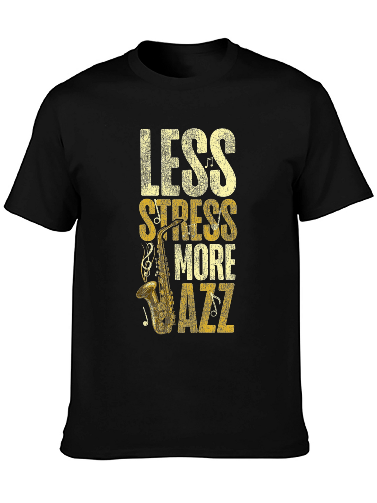Less Stress More Jazz Graphic Tee