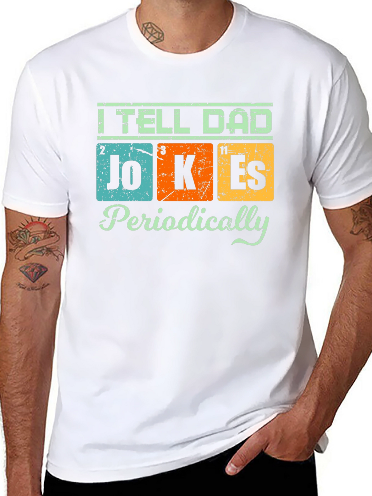 I Tell Dad Jokes Periodically T-Shirt