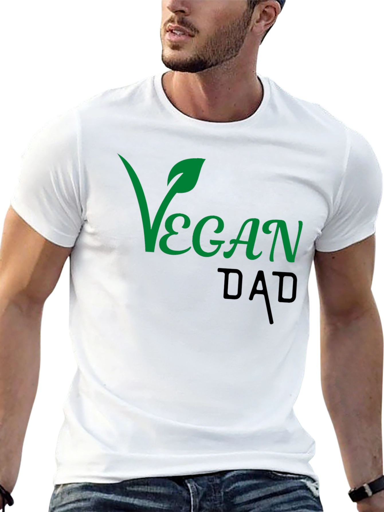 Vegan Dad T-Shirt -  Organic Cotton