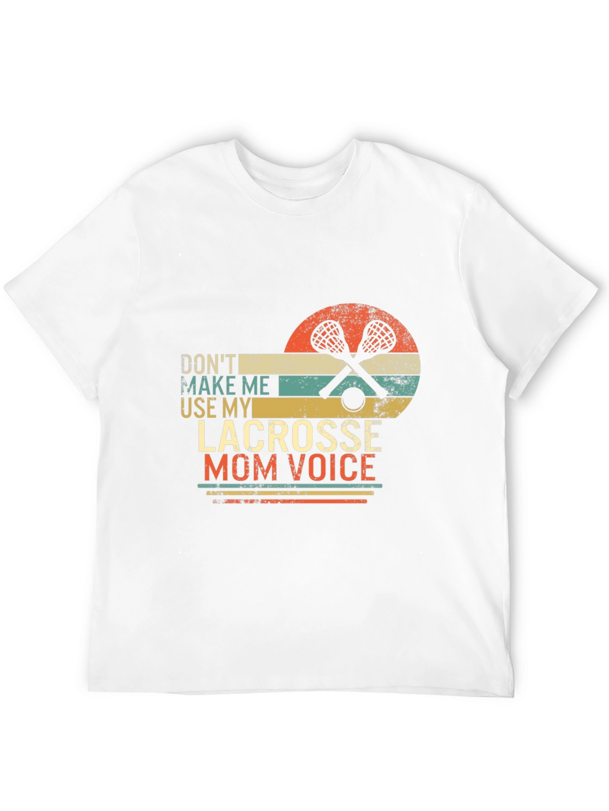 Lacrosse Mom Voice Graphic Tee