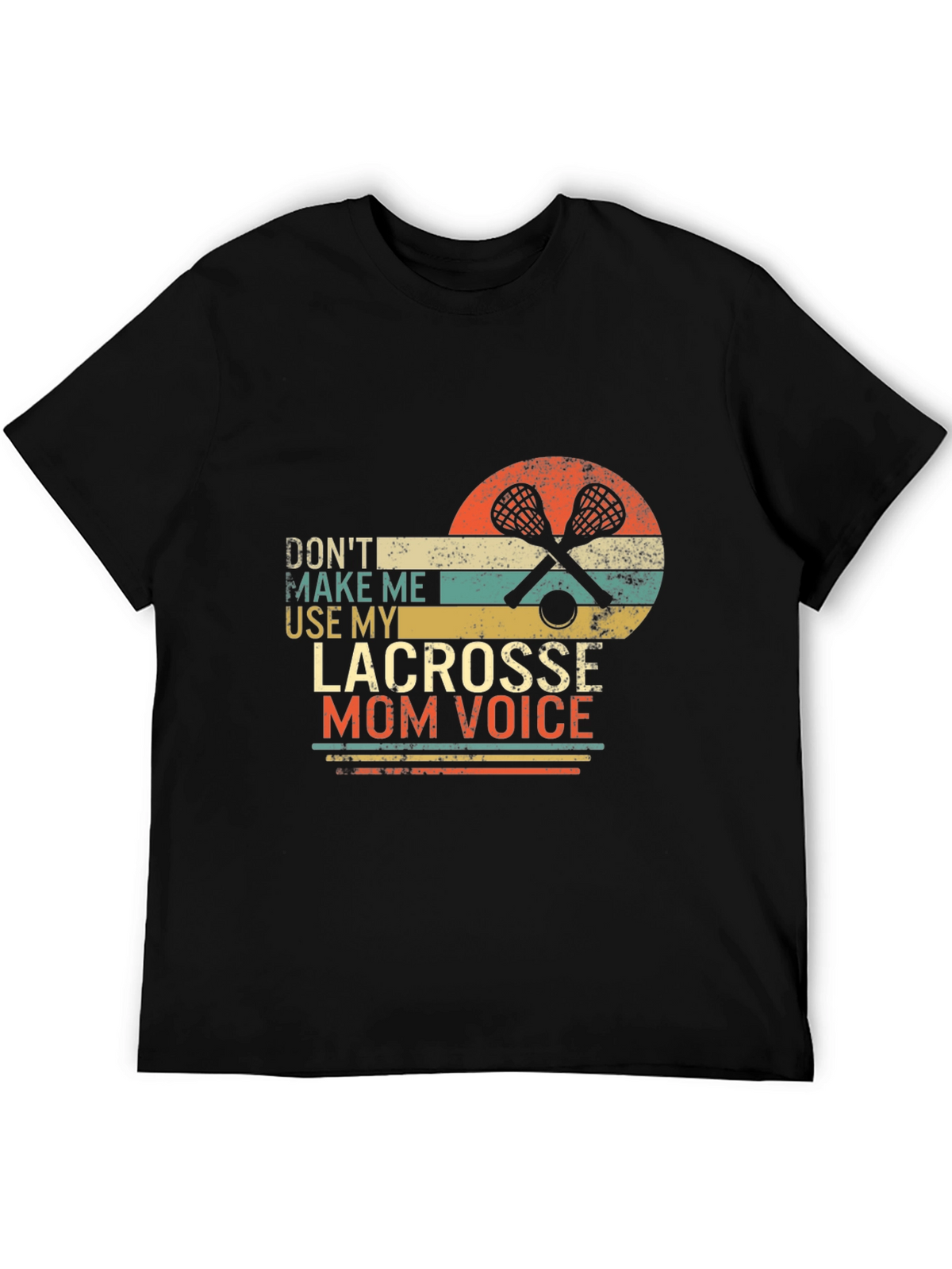 Lacrosse Mom Voice Graphic Tee
