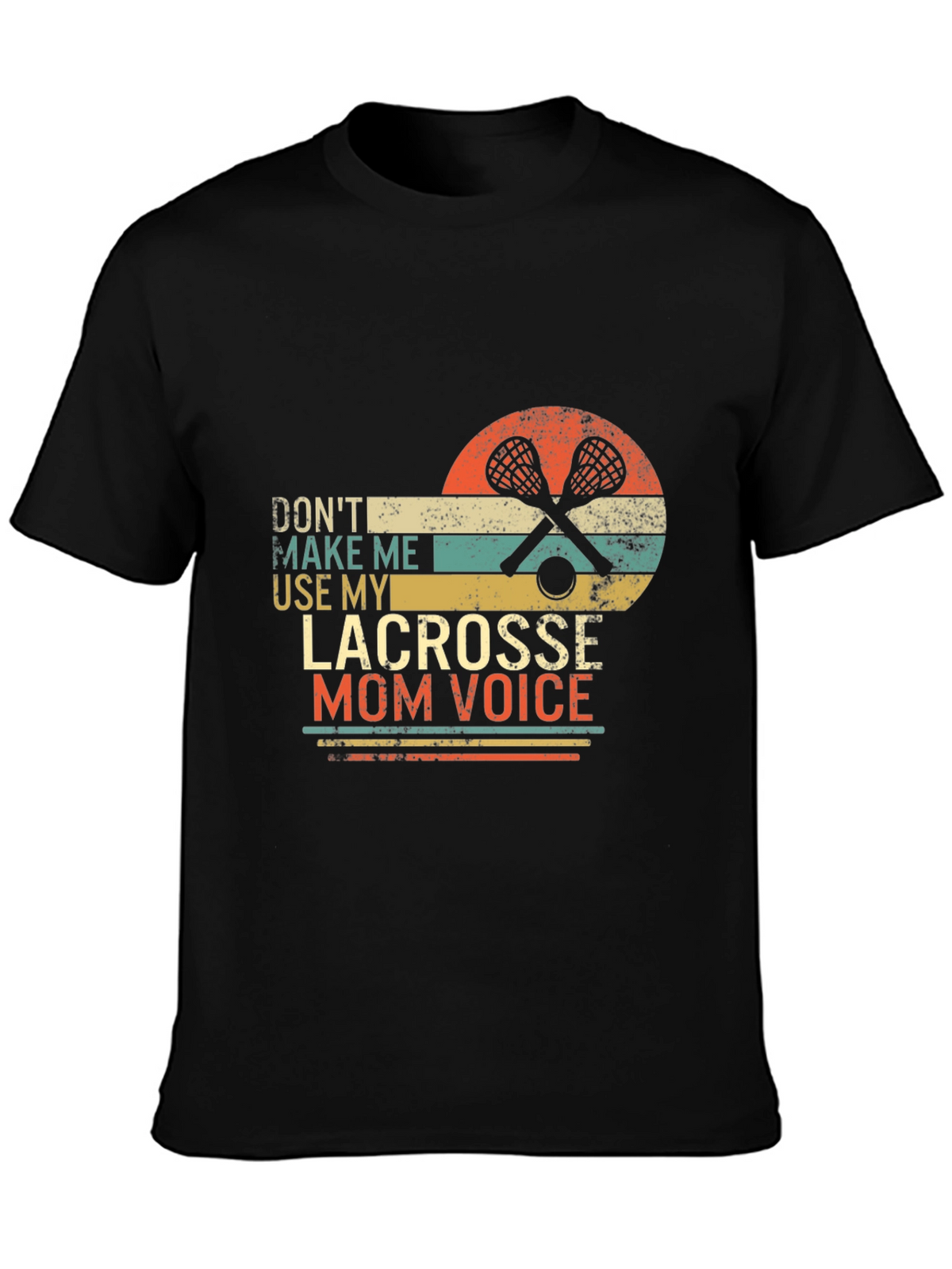 Lacrosse Mom Voice Graphic Tee
