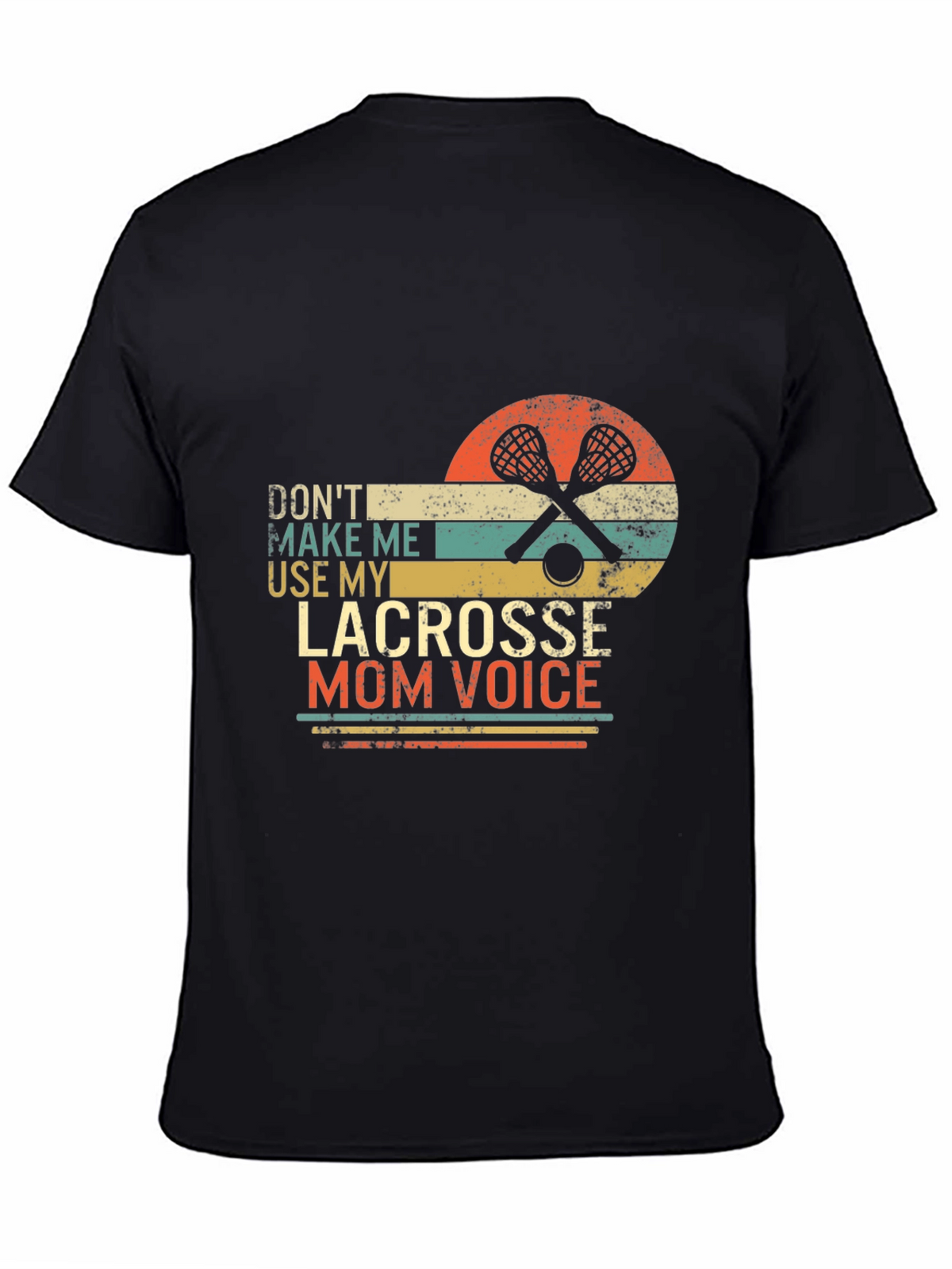 Lacrosse Mom Voice Graphic Tee