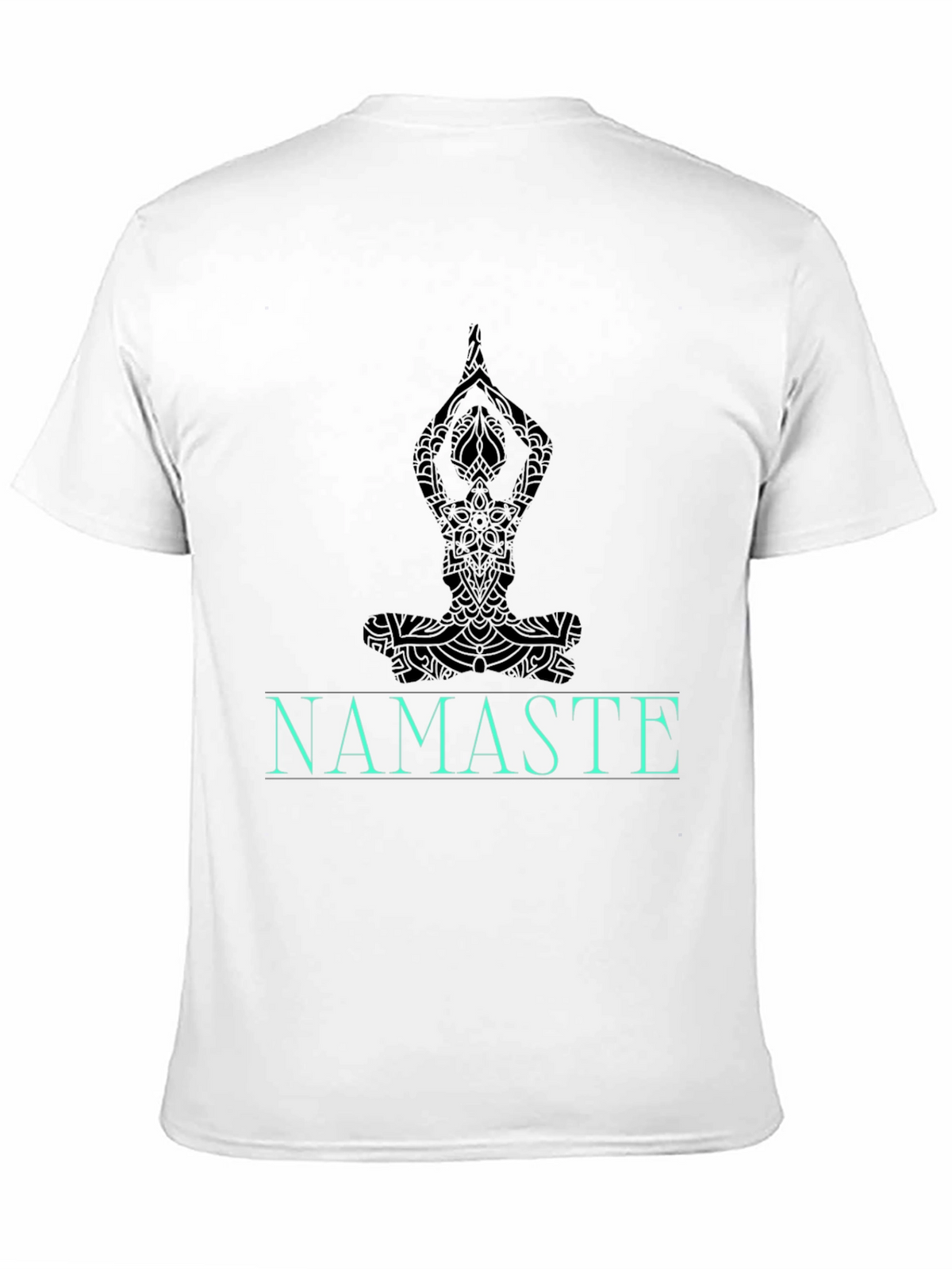 Namaste Yoga Black Graphic Tee