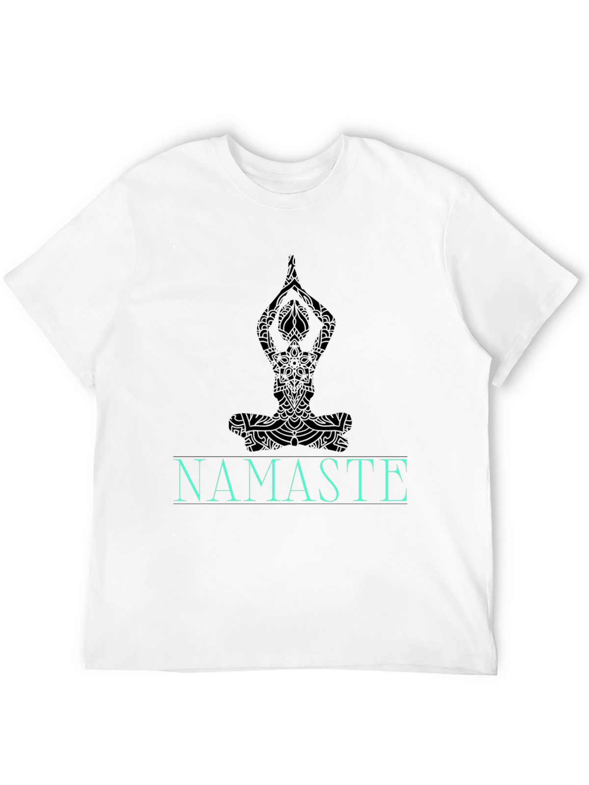 Namaste Yoga Black Graphic Tee