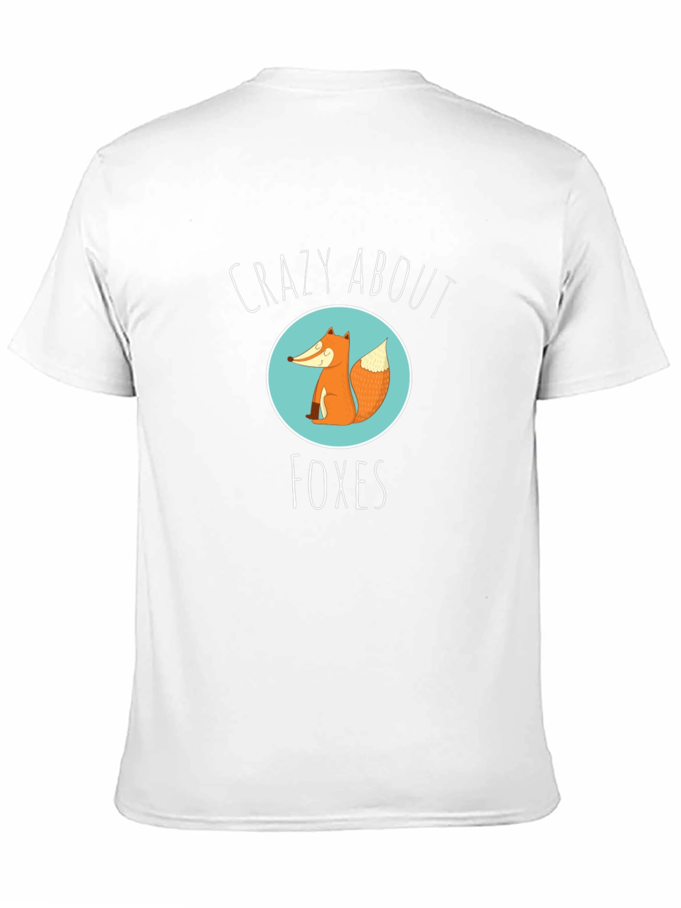 Crazy About Foxes Graphic Tee - Unisex Black T-Shirt