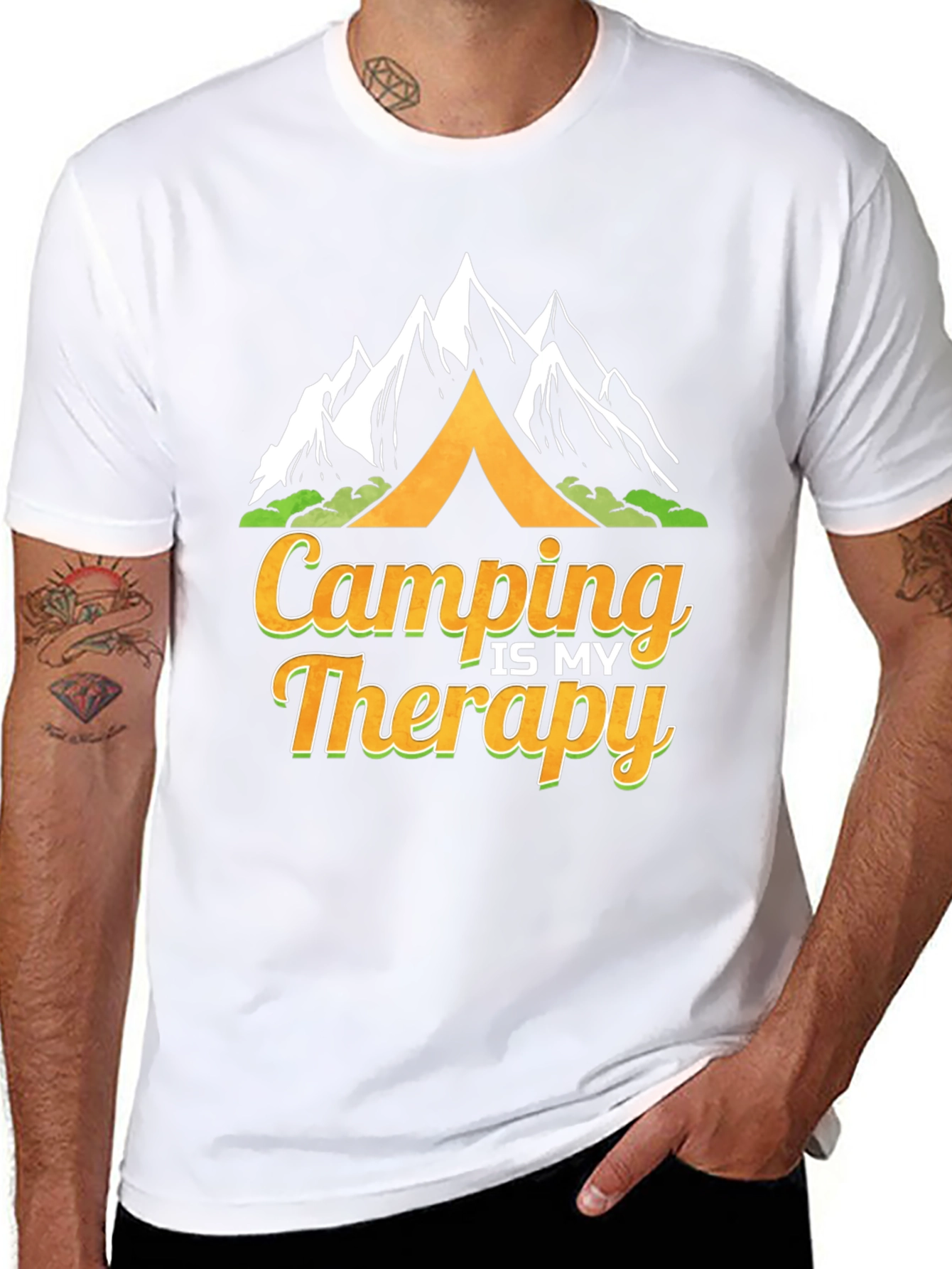 Camping Therapy T-Shirt - Adventure Tee