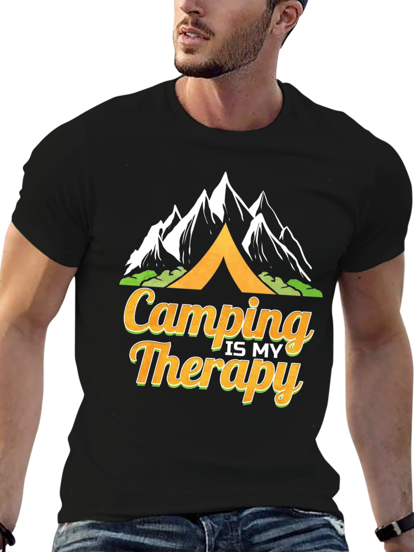 Camping Therapy T-Shirt - Adventure Tee