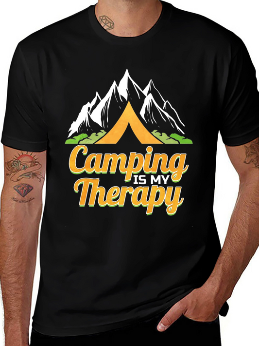 Camping Therapy T-Shirt - Adventure Tee