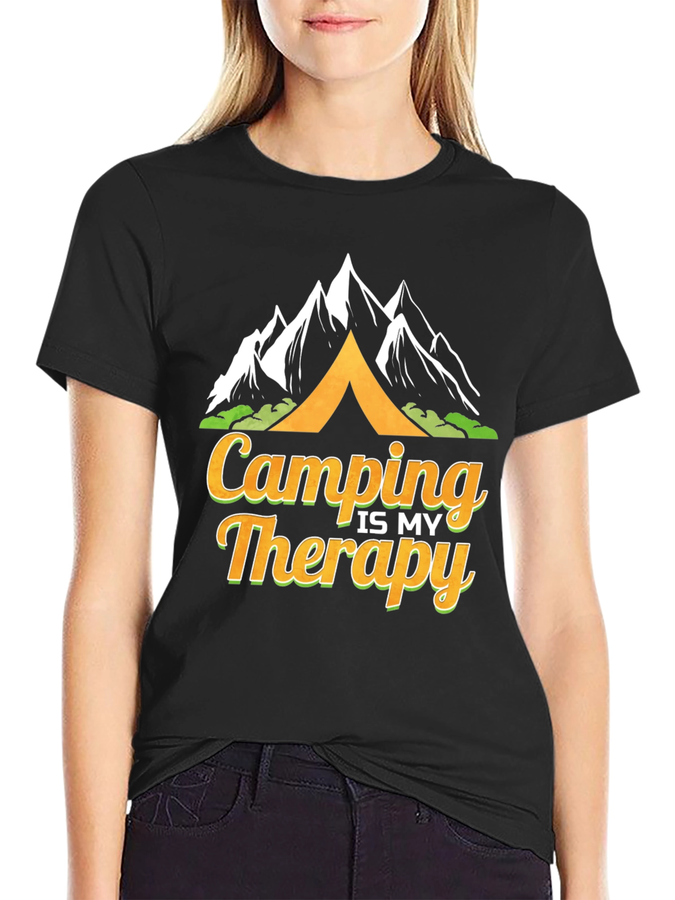 Camping Therapy T-Shirt - Adventure Tee