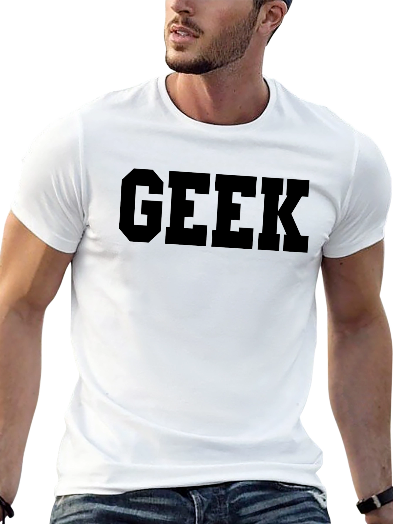 Geek Statement T-Shirt - Bold Graphic Tee
