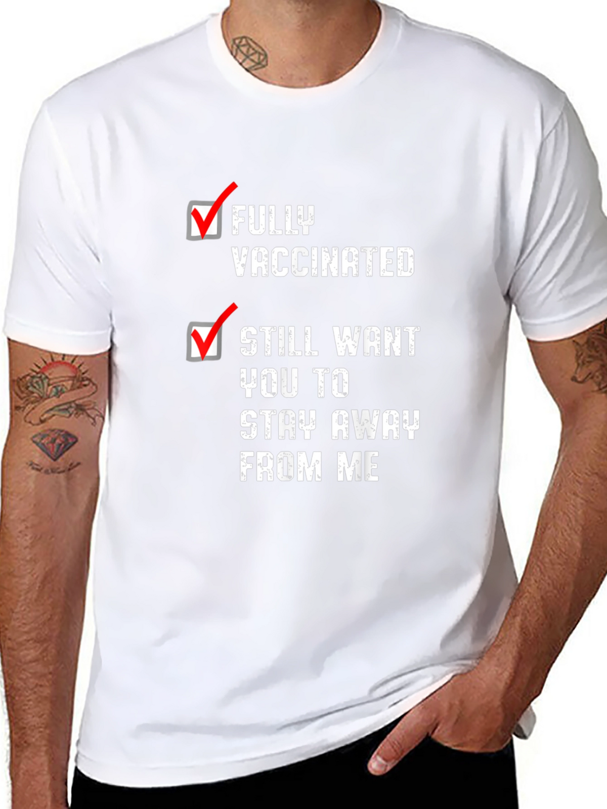 Fully Vaccinated Funny T-Shirt