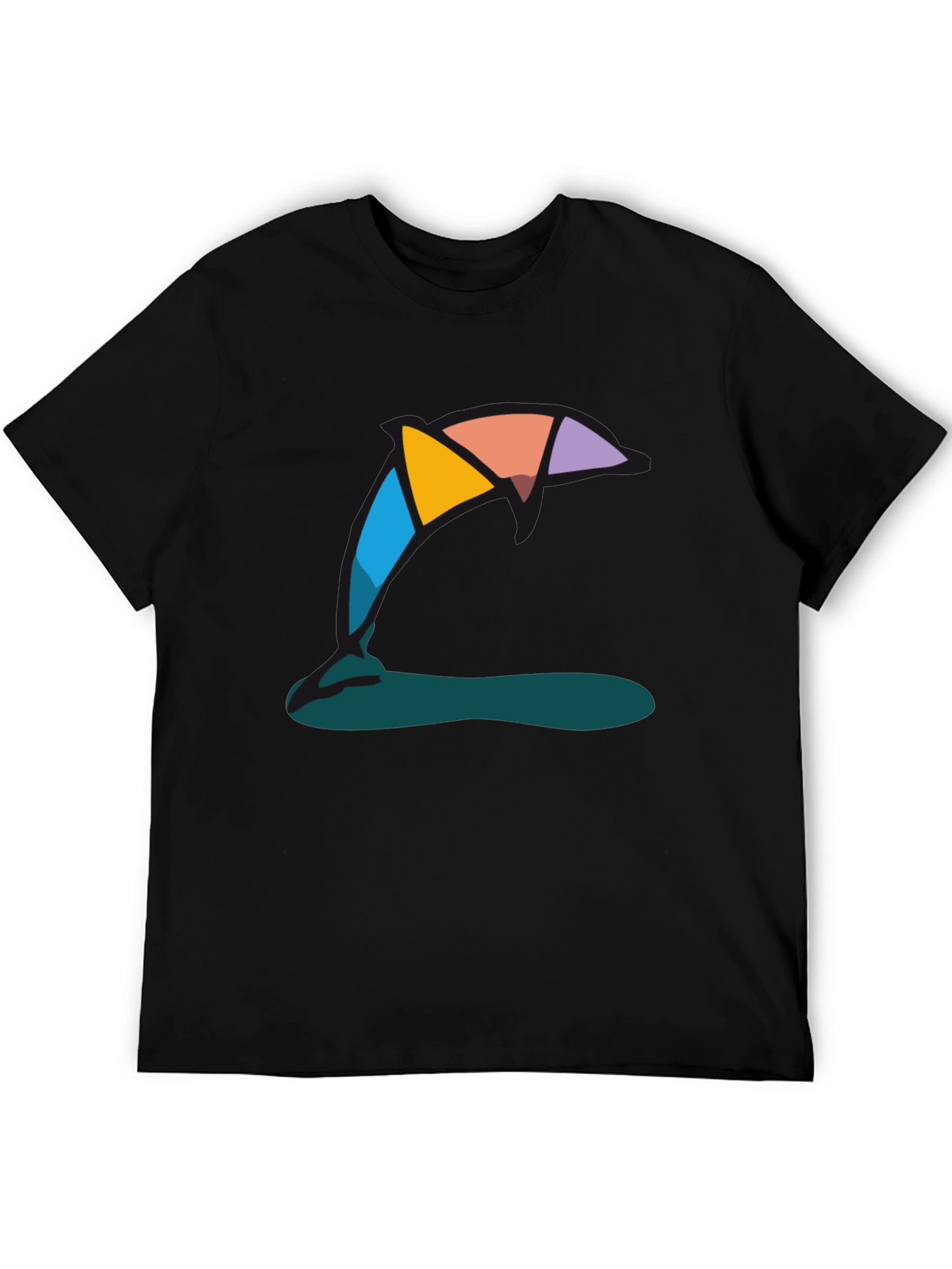 Abstract Graphic Tee - Modern Art Style