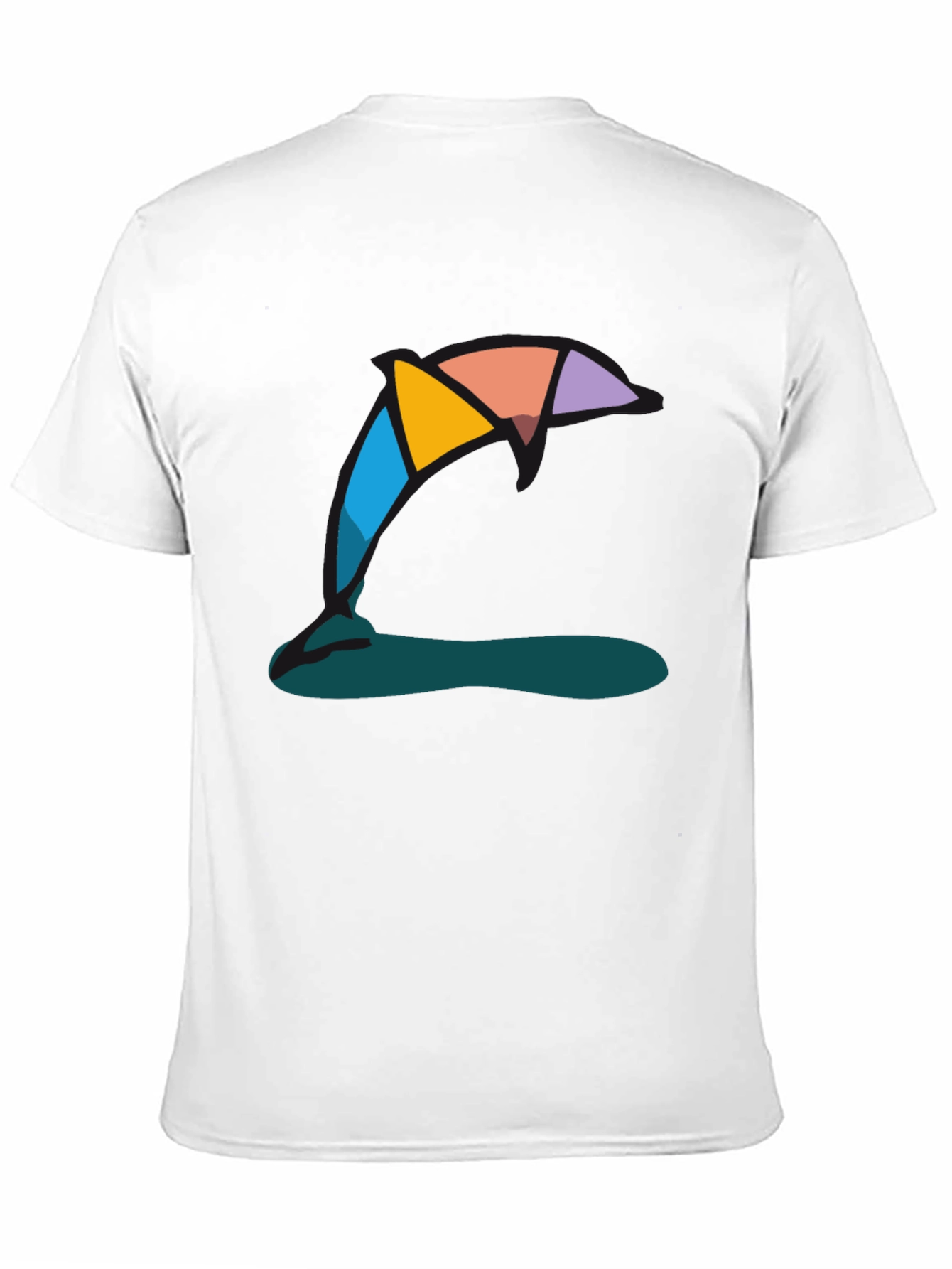Abstract Graphic Tee - Modern Art Style