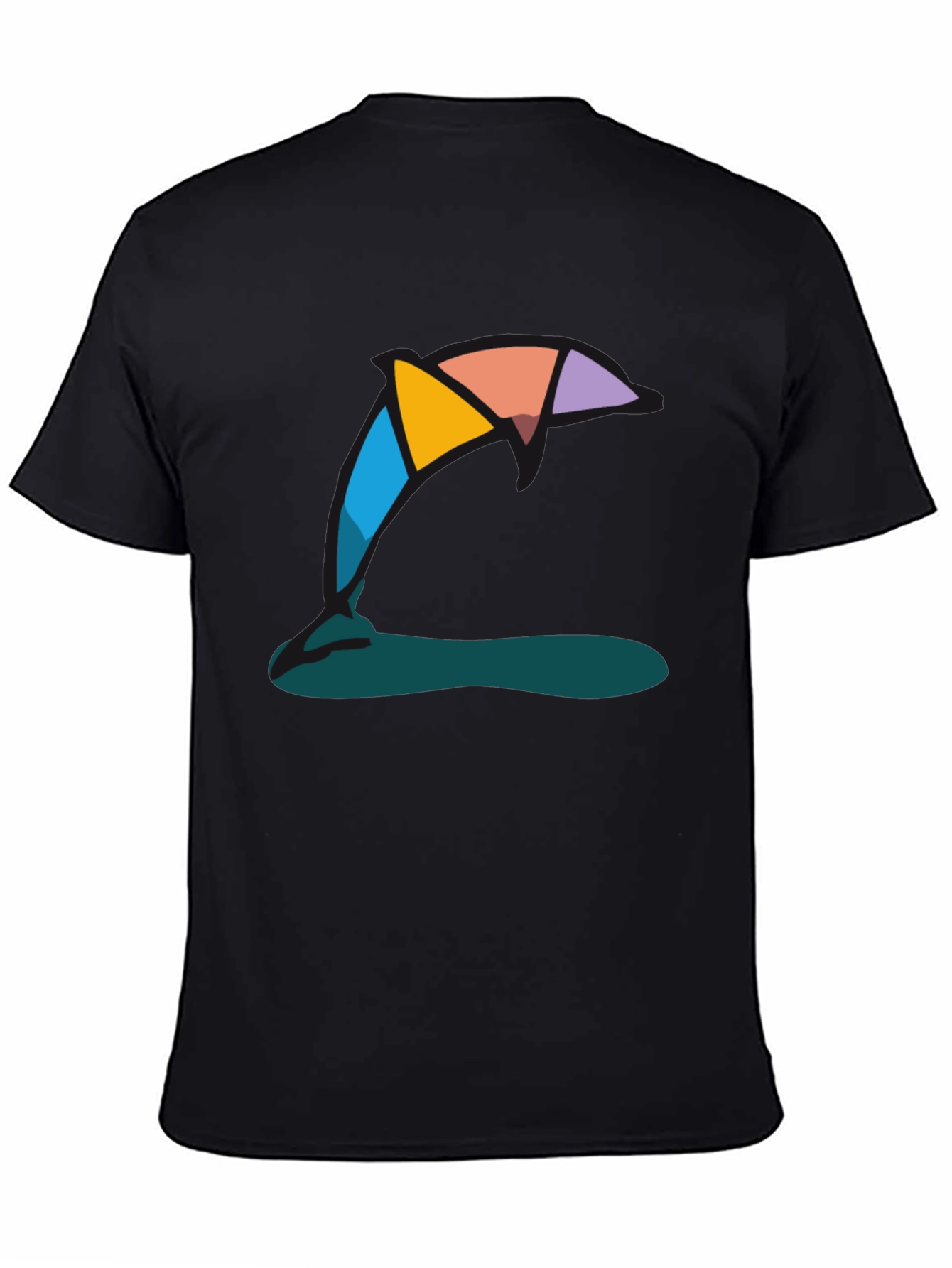 Abstract Graphic Tee - Modern Art Style