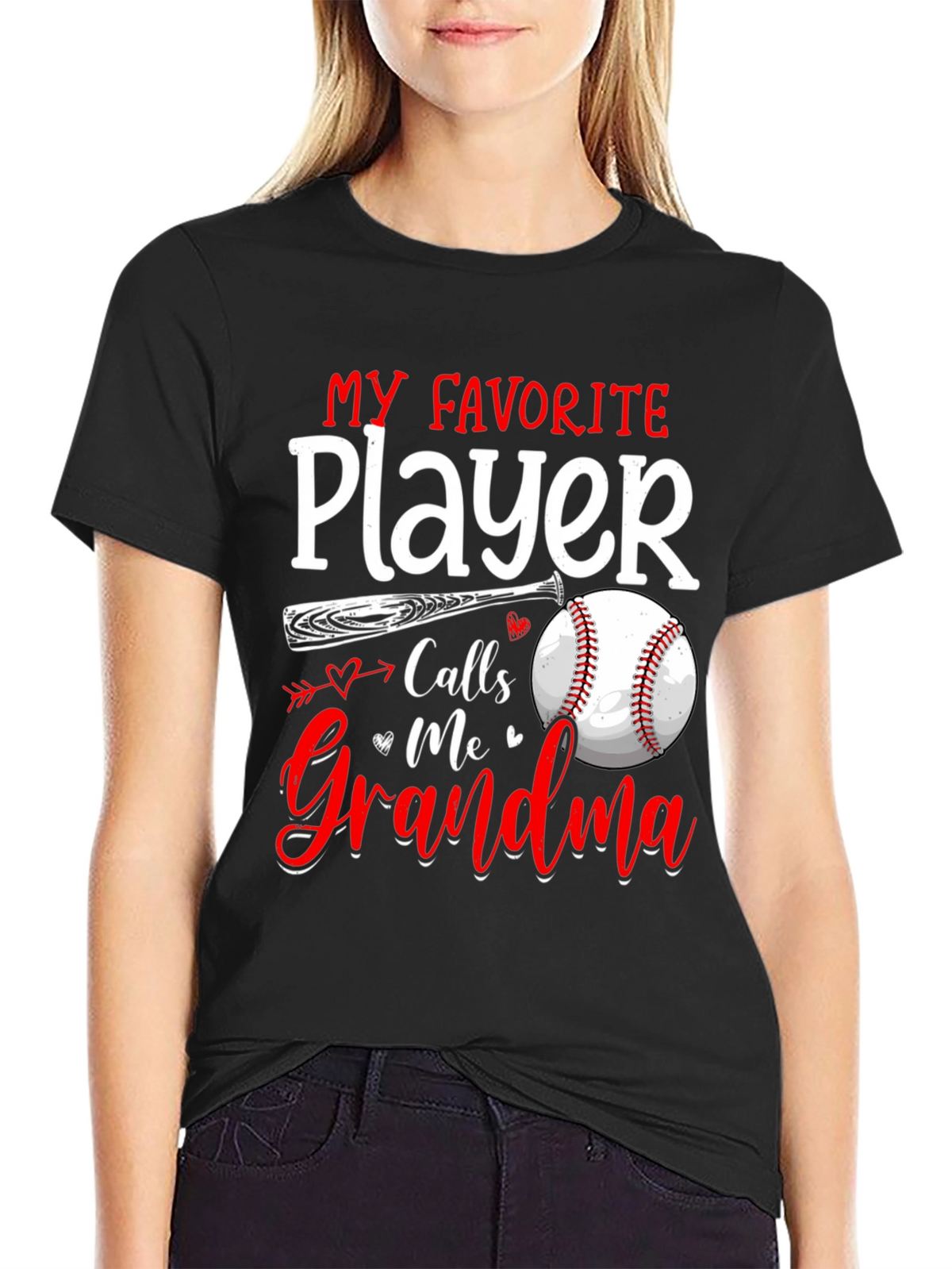 Grandmas Favorite Baseball Player T-Shirt