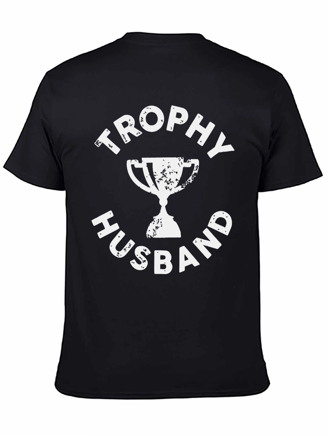 Trophy Husband Black Graphic Tee