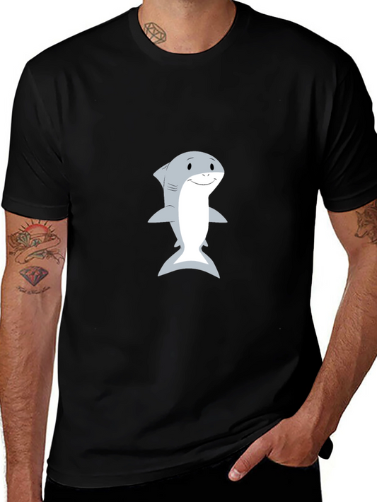 Shark Graphic Print T-Shirt