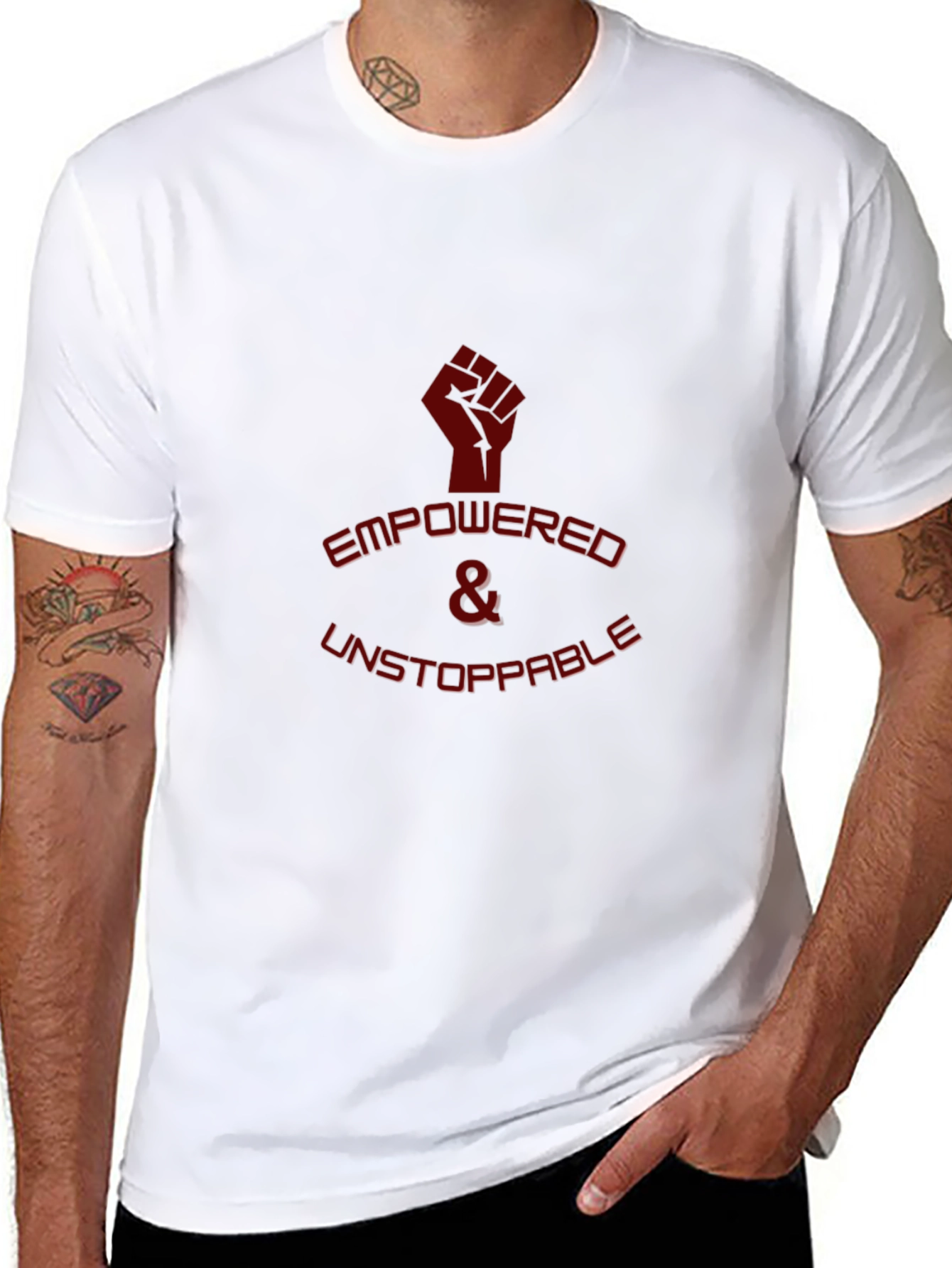 Empowered & Unstoppable Graphic Tee