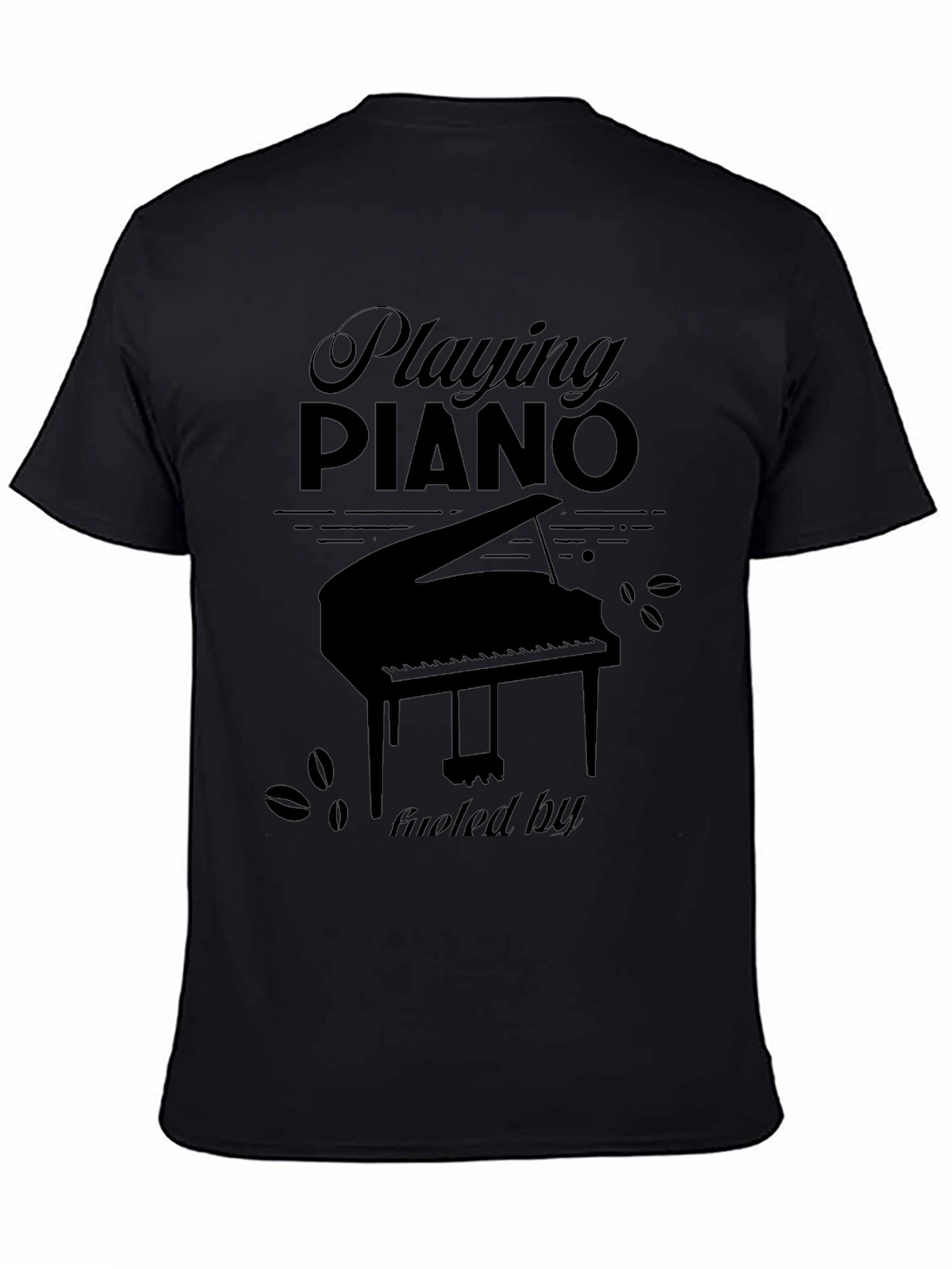 Piano Music Lover Graphic T-Shirt