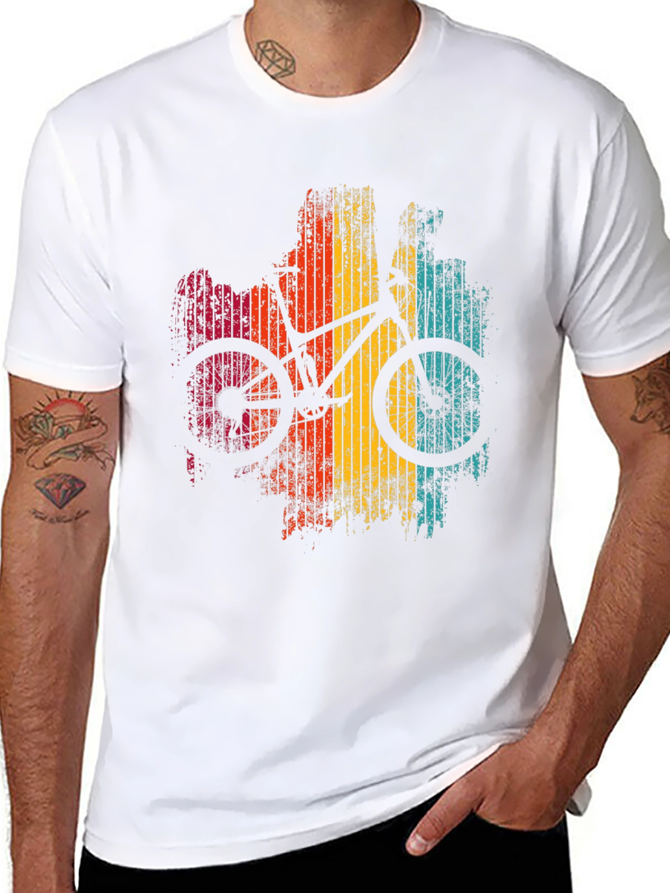 Retro Mountain Bike Graphic Tee