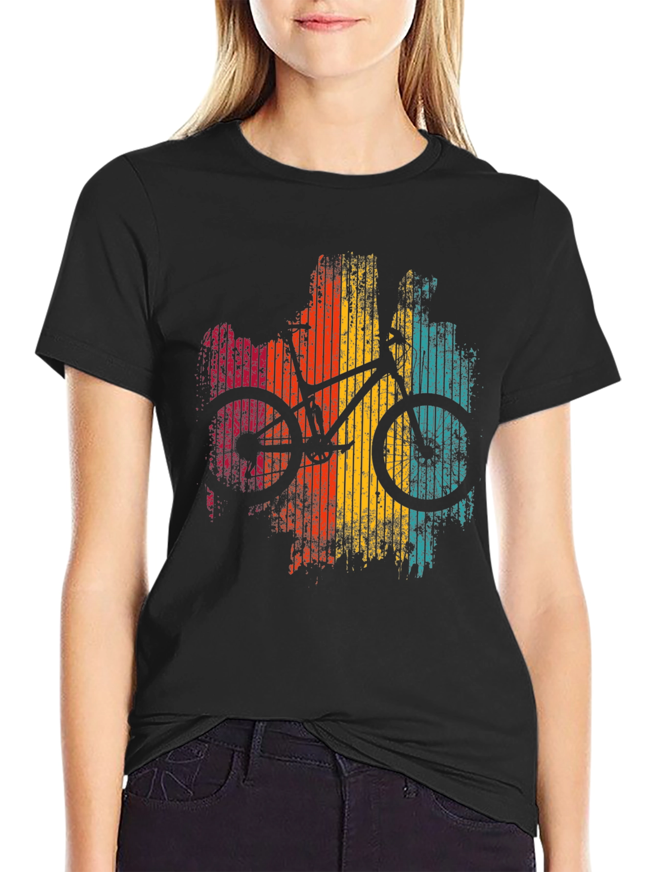Retro Mountain Bike Graphic Tee
