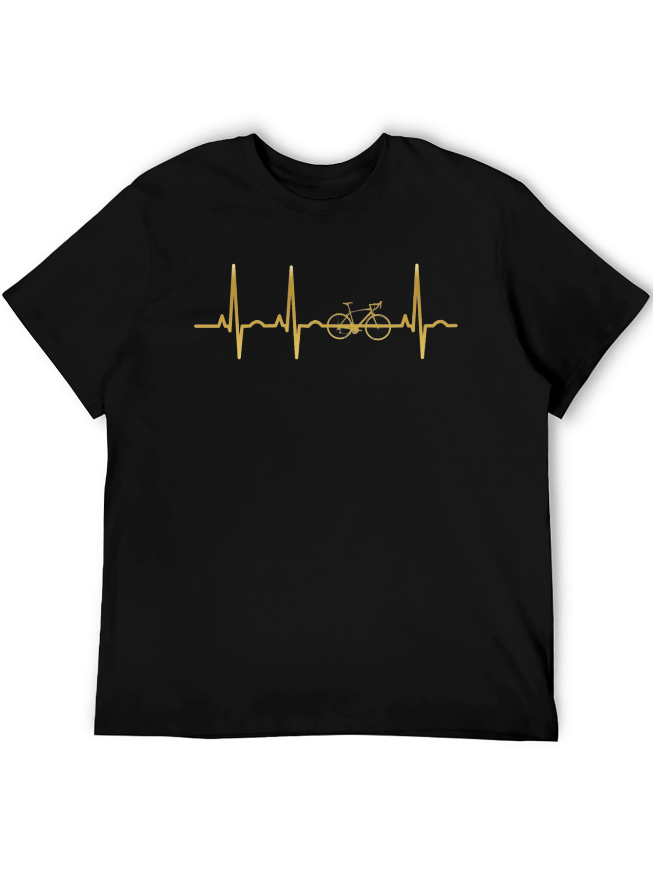 Cycling Heartbeat T-Shirt - Ride Your Passion