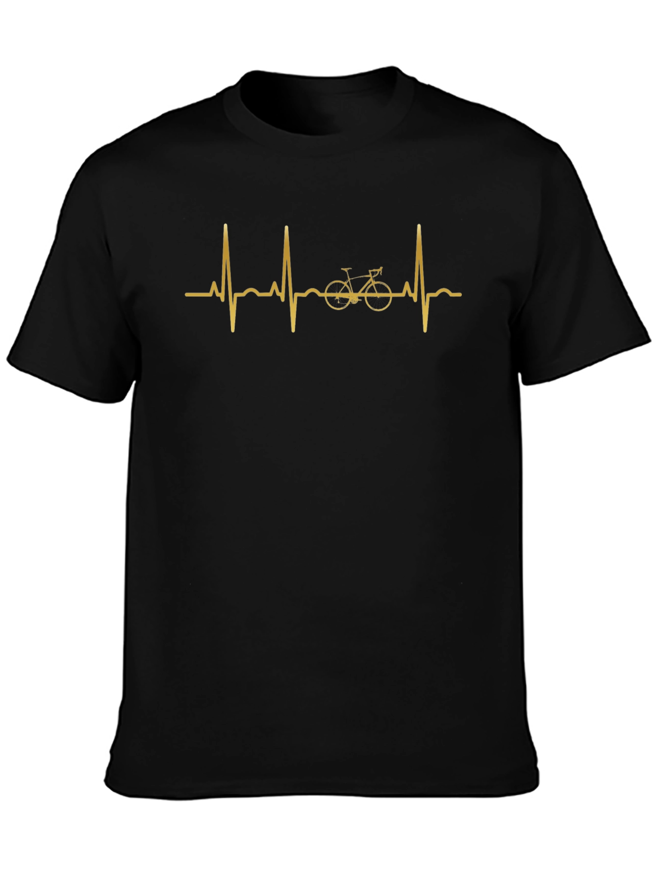 Cycling Heartbeat T-Shirt - Ride Your Passion