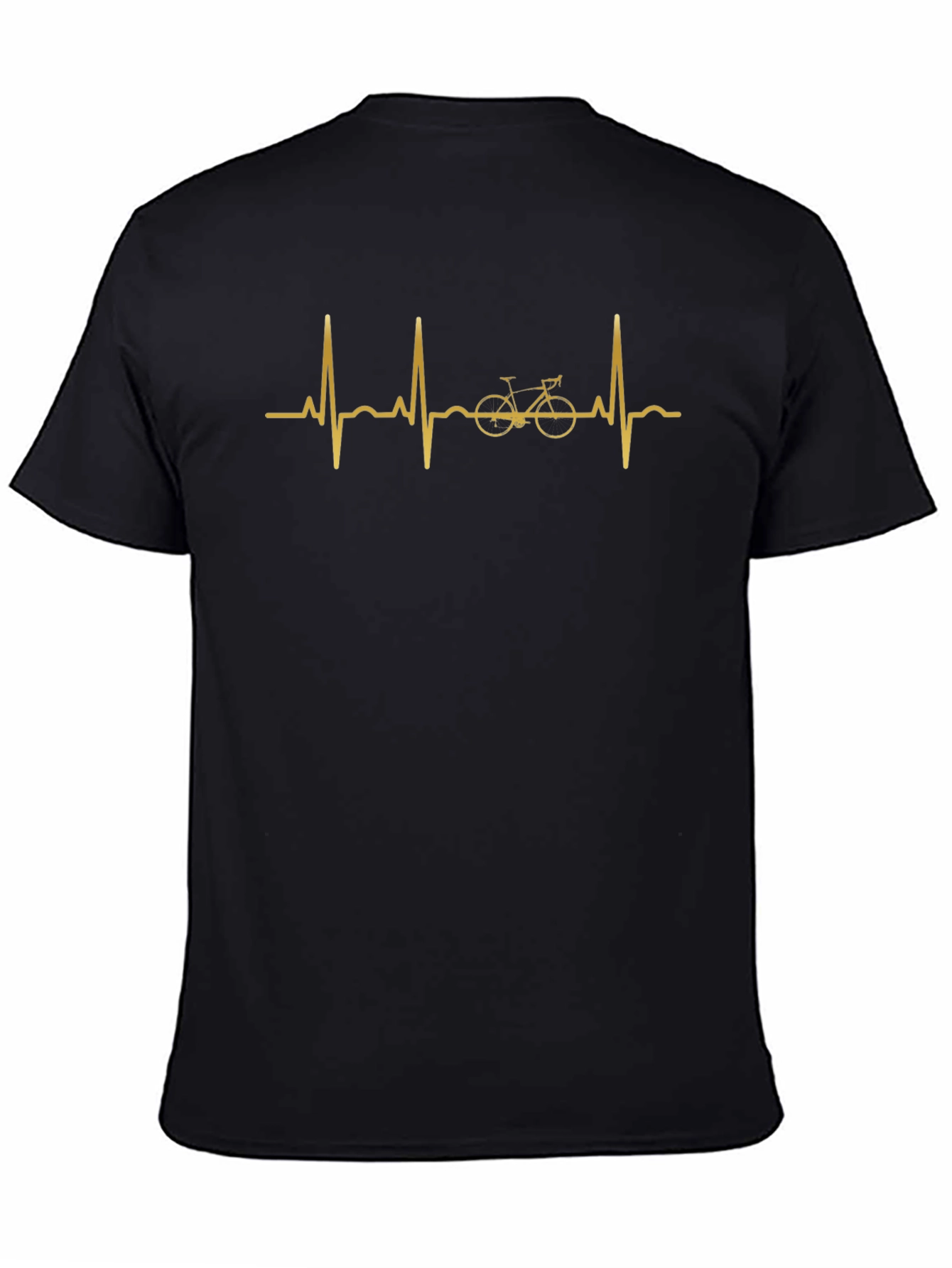 Cycling Heartbeat T-Shirt - Ride Your Passion