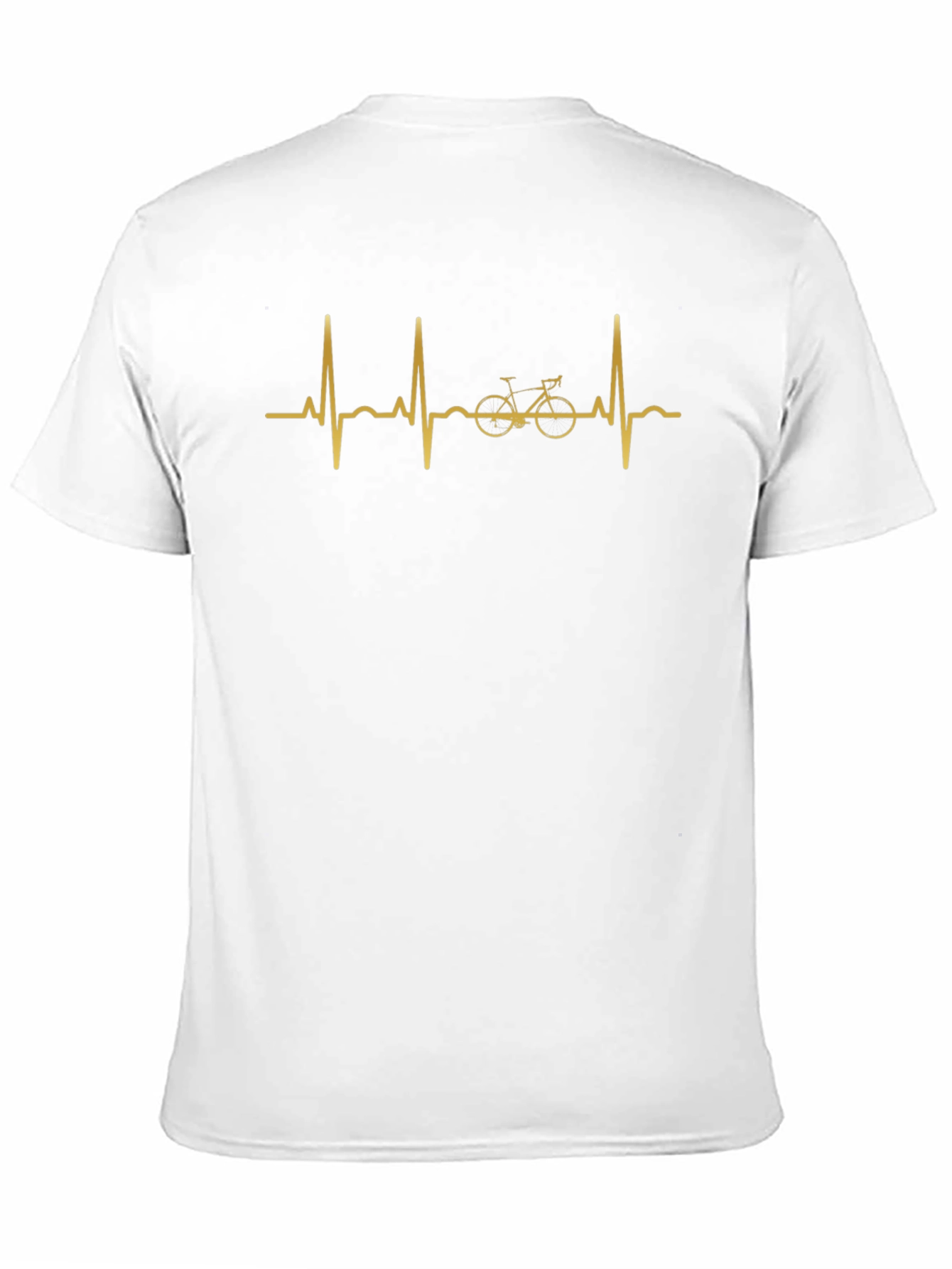 Cycling Heartbeat T-Shirt - Ride Your Passion