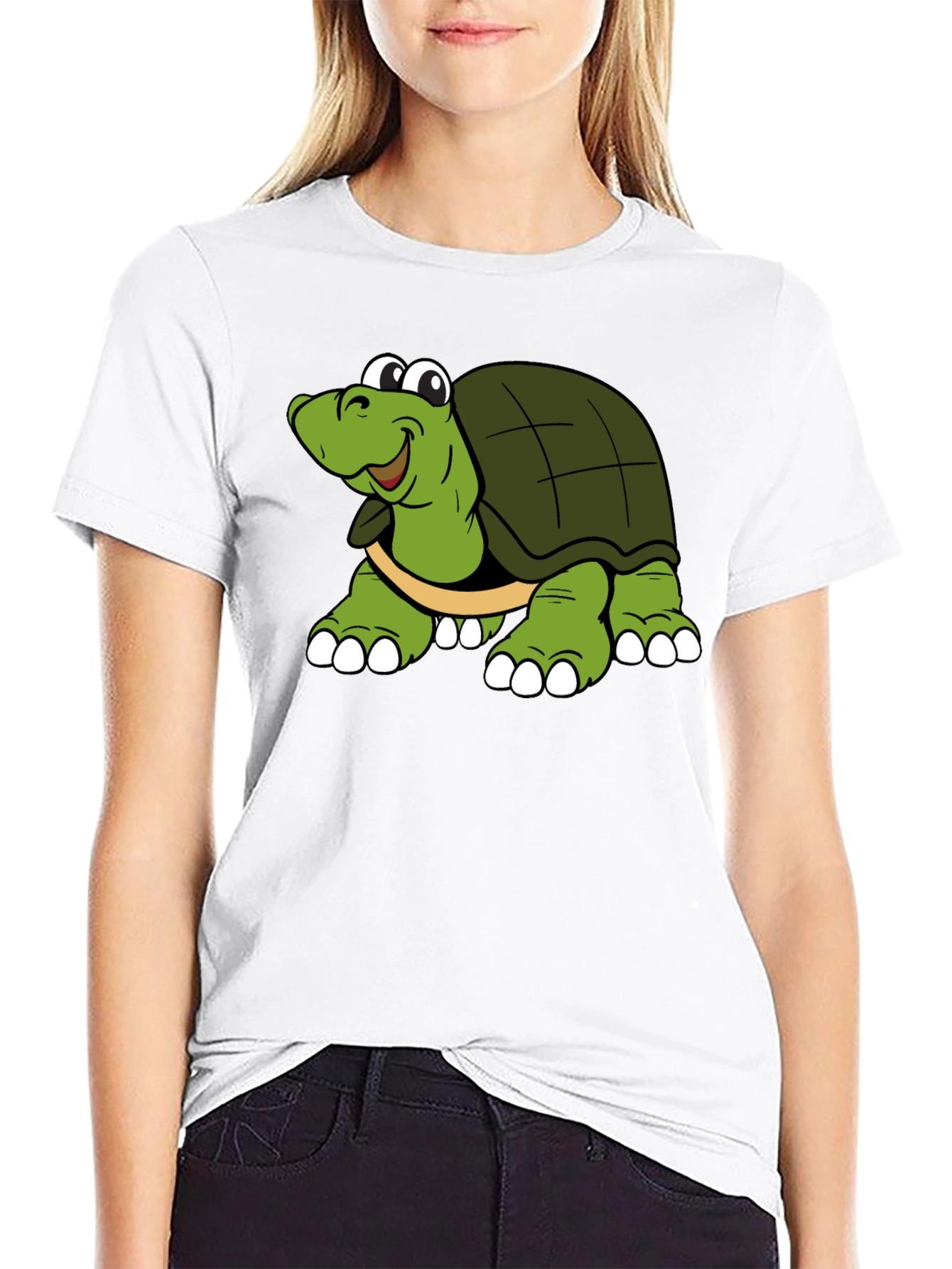 Turtle Cartoon Graphic T-Shirt - Unisex