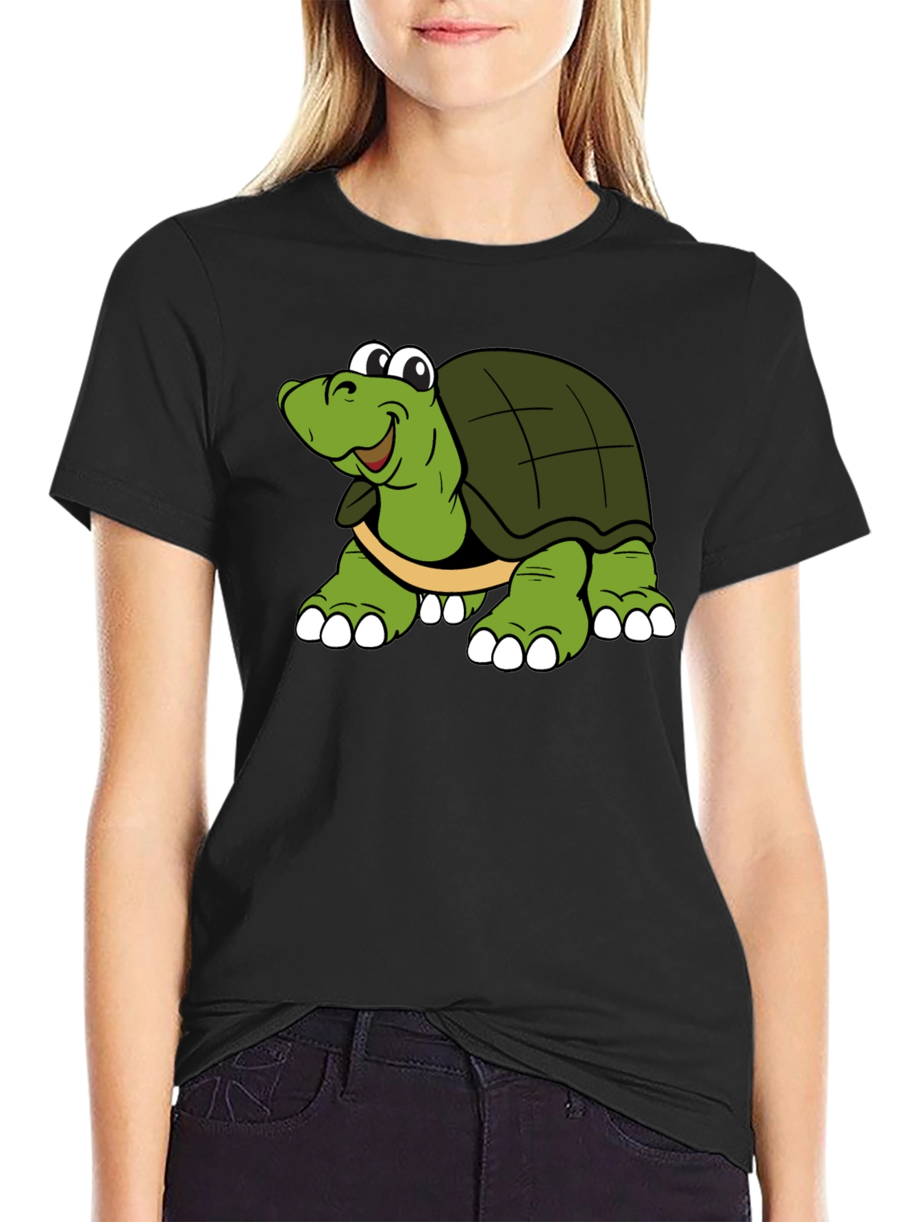 Turtle Cartoon Graphic T-Shirt - Unisex