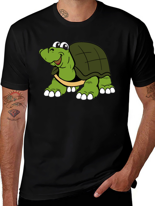 Turtle Cartoon Graphic T-Shirt - Unisex