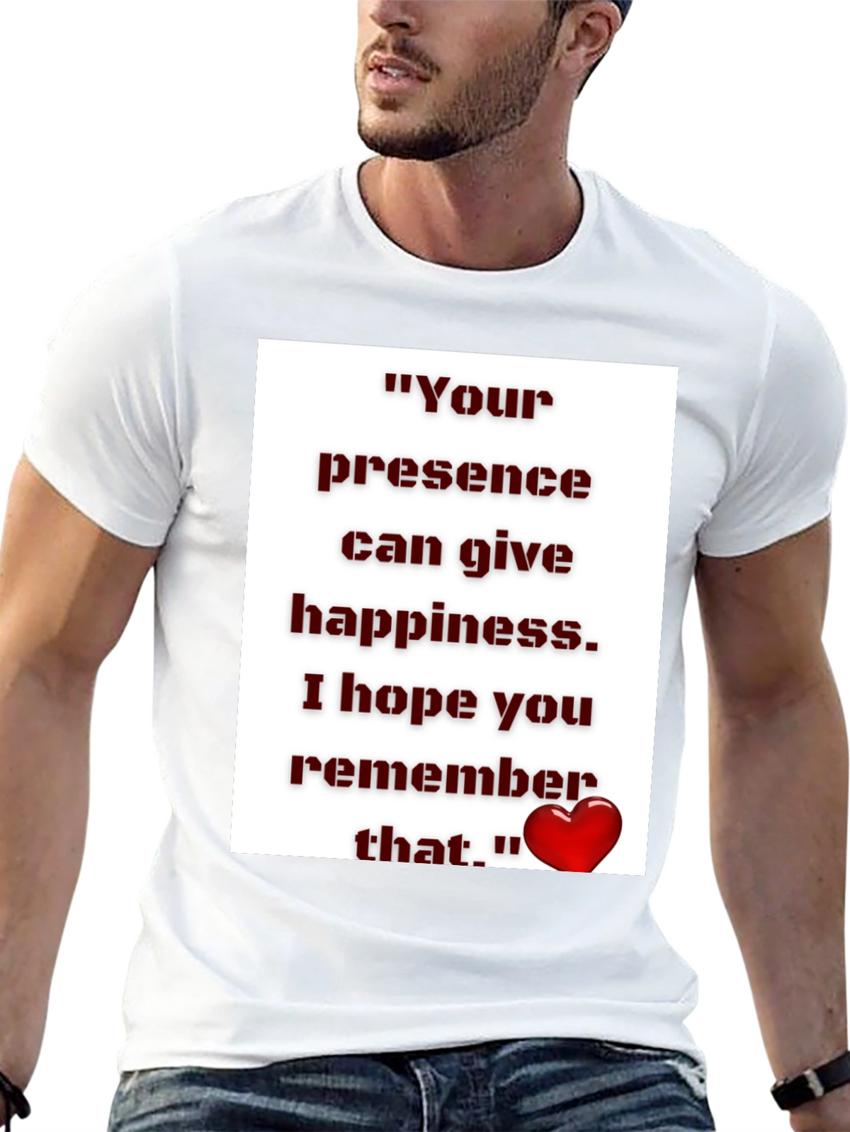 Inspirational Quote Graphic Tee - Unisex Black T-Shirt
