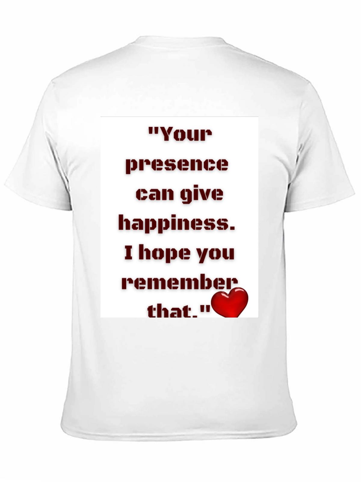 Inspirational Quote Graphic Tee - Unisex Black T-Shirt