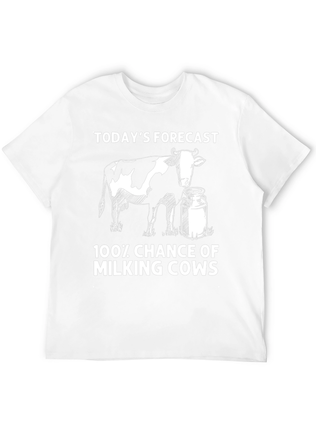 Funny Milking Cows T-Shirt