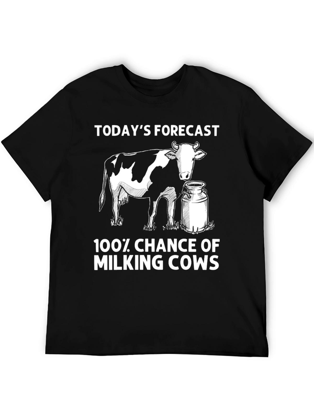 Funny Milking Cows T-Shirt