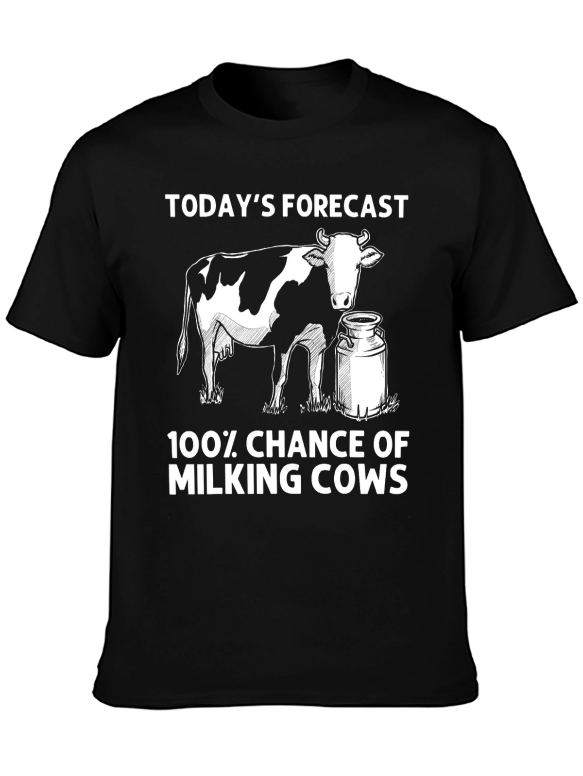 Funny Milking Cows T-Shirt