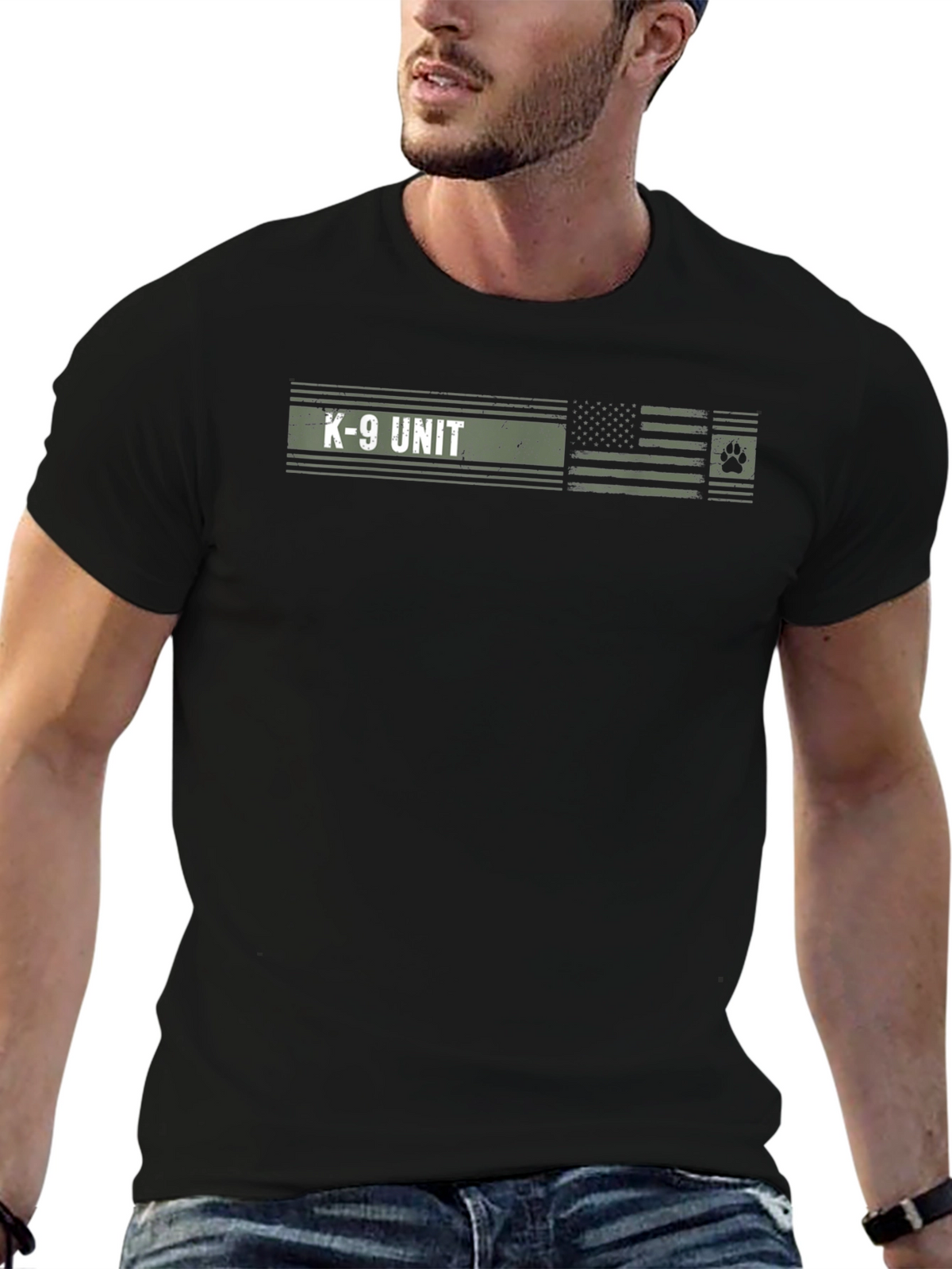 K-9 Unit Graphic Print Tee