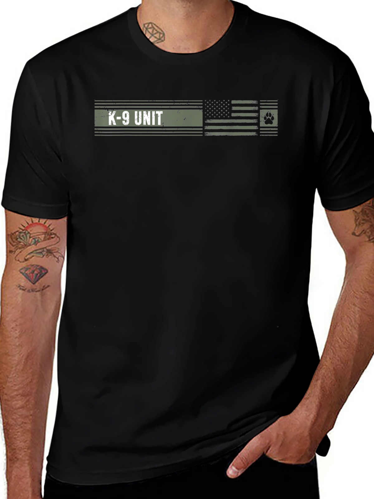 K-9 Unit Graphic Print Tee