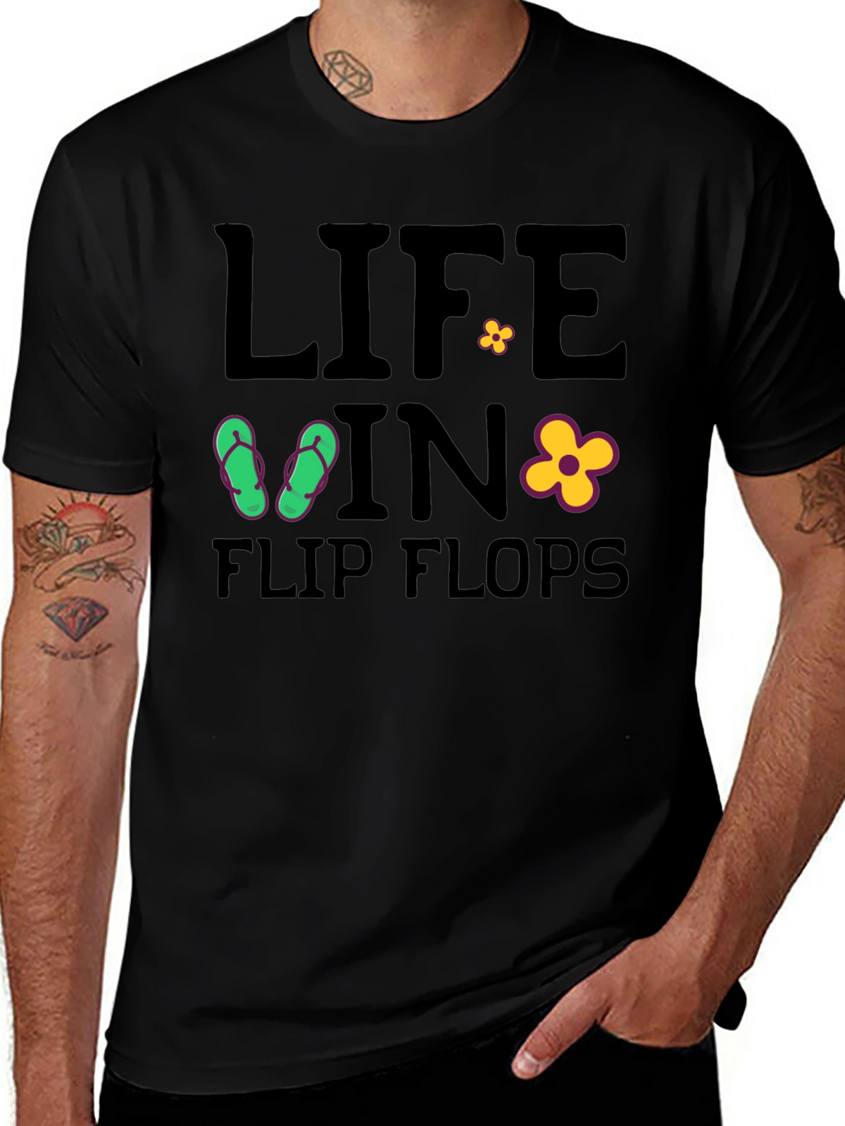 Life is Better in Flip Flops Graphic Tee