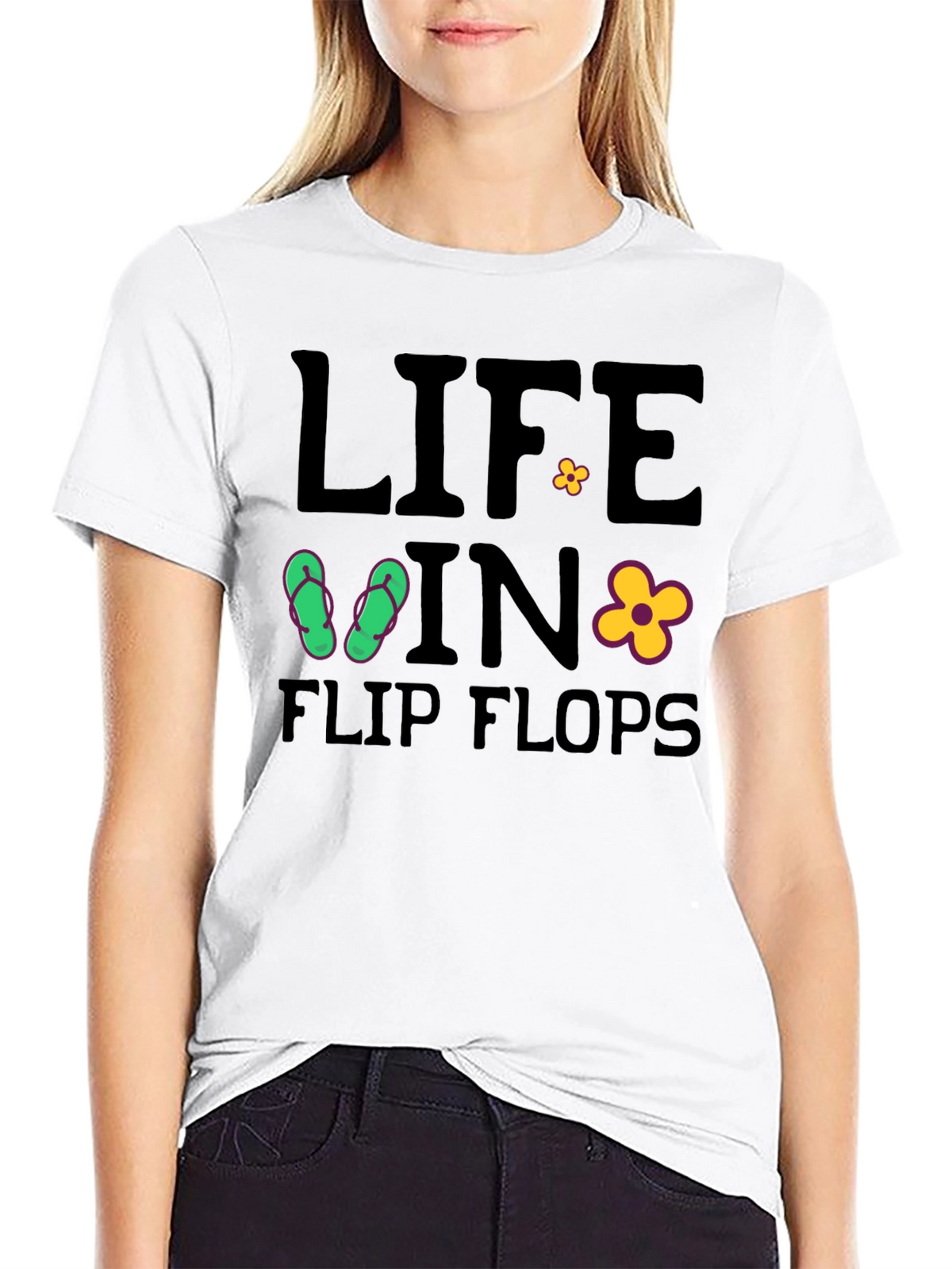 Life is Better in Flip Flops Graphic Tee