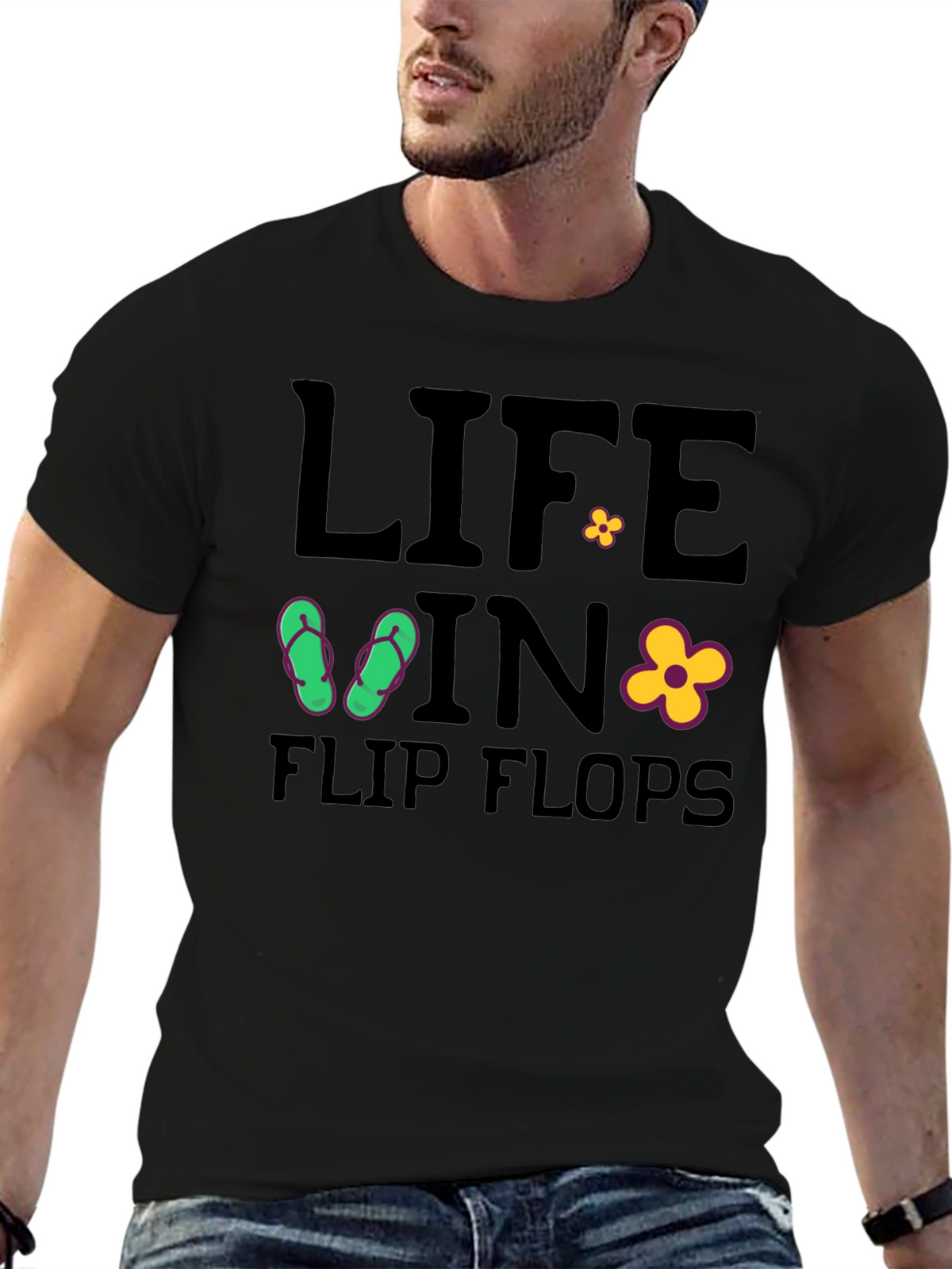 Life is Better in Flip Flops Graphic Tee