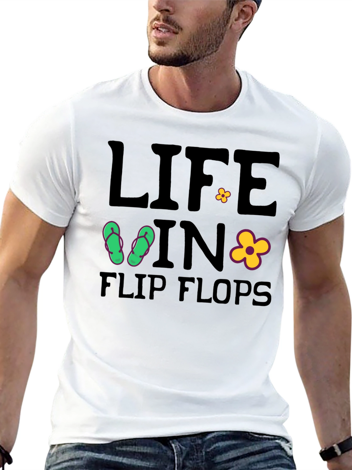 Life is Better in Flip Flops Graphic Tee