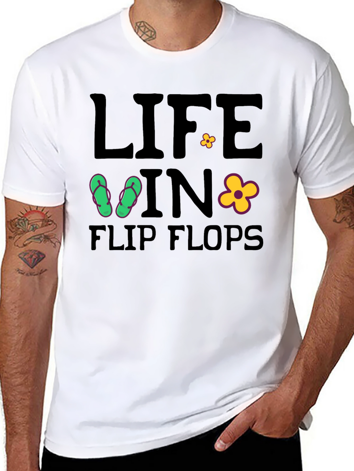 Life is Better in Flip Flops Graphic Tee