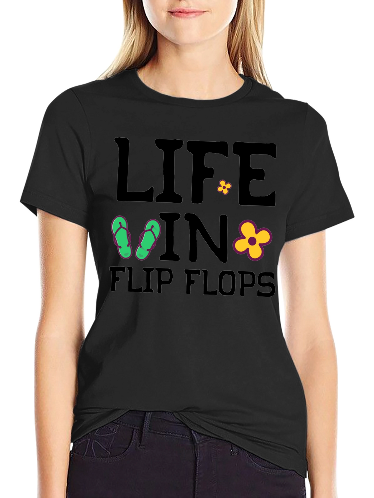 Life is Better in Flip Flops Graphic Tee